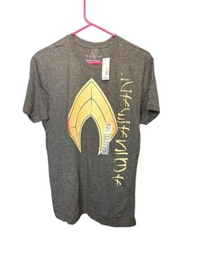Aquaman Classic Gray Short Sleeve Men's Tee
